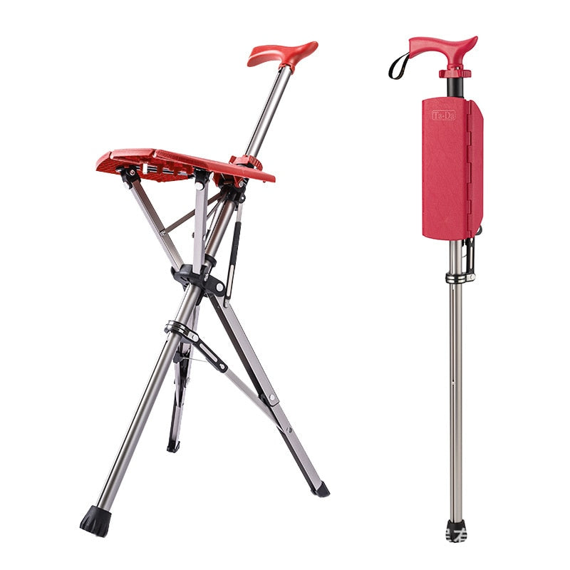 Non-slip light cane crutches